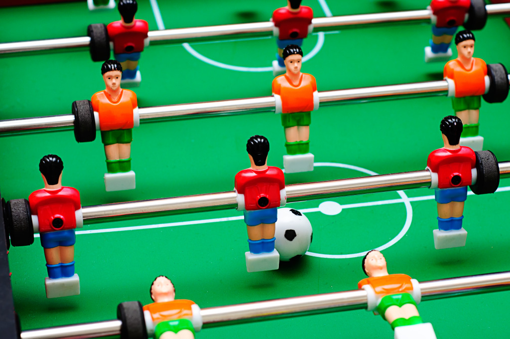 Soccer Table Game jigsaw puzzle in Puzzle of the Day puzzles on TheJigsawPuzzles.com