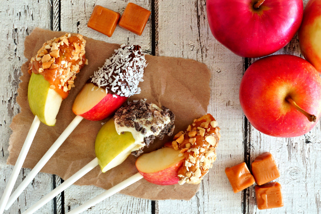 Caramel Apples jigsaw puzzle in Food & Bakery puzzles on TheJigsawPuzzles.com