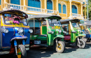 Tuktuk Taxis in Downtown Bangkok