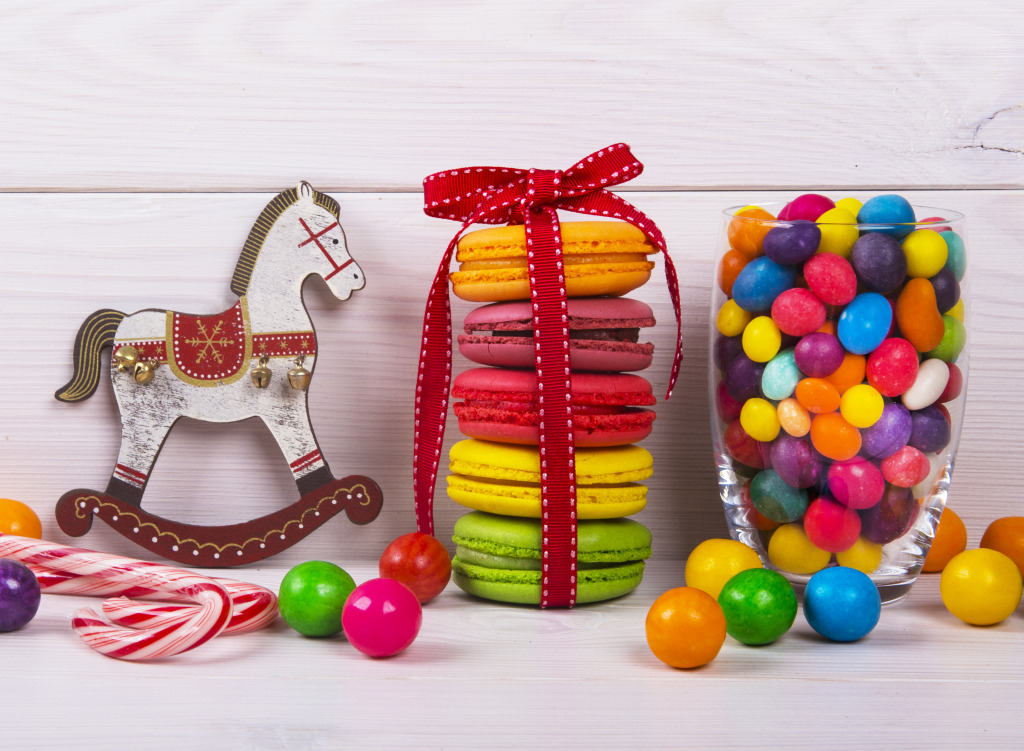 Colorful Candy jigsaw puzzle in Food & Bakery puzzles on TheJigsawPuzzles.com