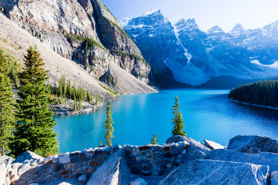 Moraine Lake, Banff National Park Jigsaw Puzzle In Great Sightings 