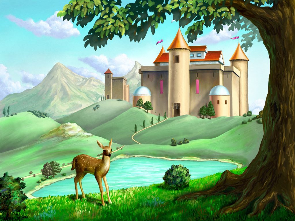 Fairy Tale Castle jigsaw puzzle in Castles puzzles on TheJigsawPuzzles.com