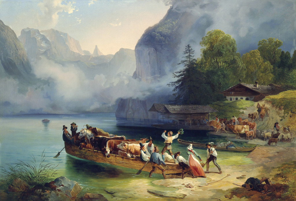 Königssee jigsaw puzzle in Piece of Art puzzles on TheJigsawPuzzles.com