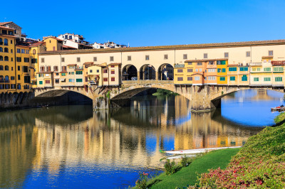 Ponte Vecchio Bridge, Florence, Italy jigsaw puzzle in Bridges puzzles ...