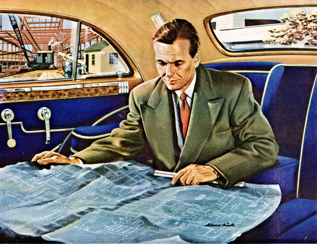 1947 Packard Super Clipper Ad jigsaw puzzle in People puzzles on TheJigsawPuzzles.com