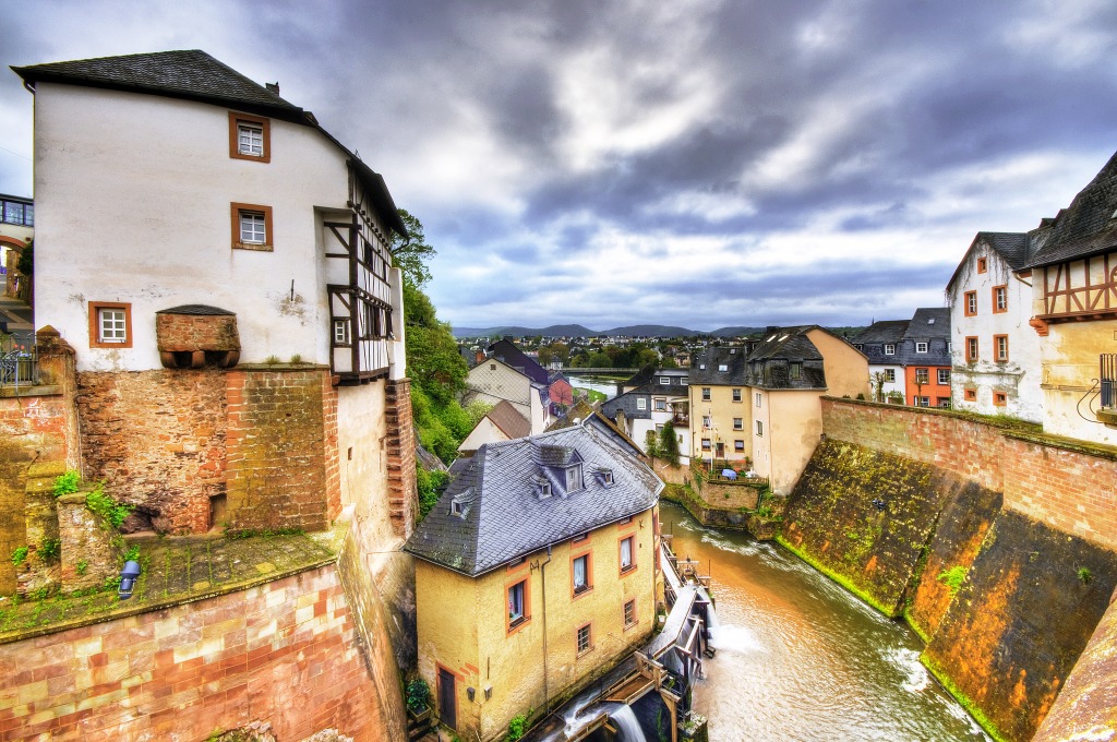 Saarburg jigsaw puzzle in Great Sightings puzzles on TheJigsawPuzzles.com