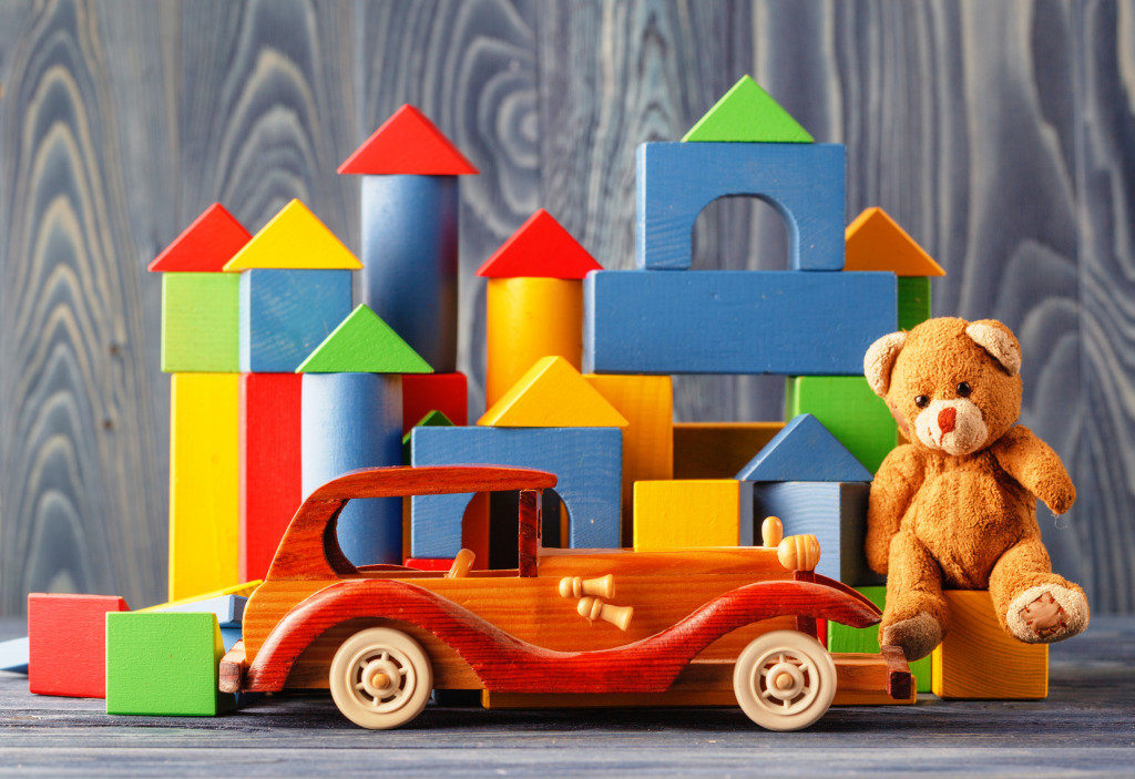 Wooden Toys jigsaw puzzle in Puzzle of the Day puzzles on TheJigsawPuzzles.com