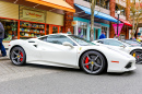 White Ferrari in Redmond WA