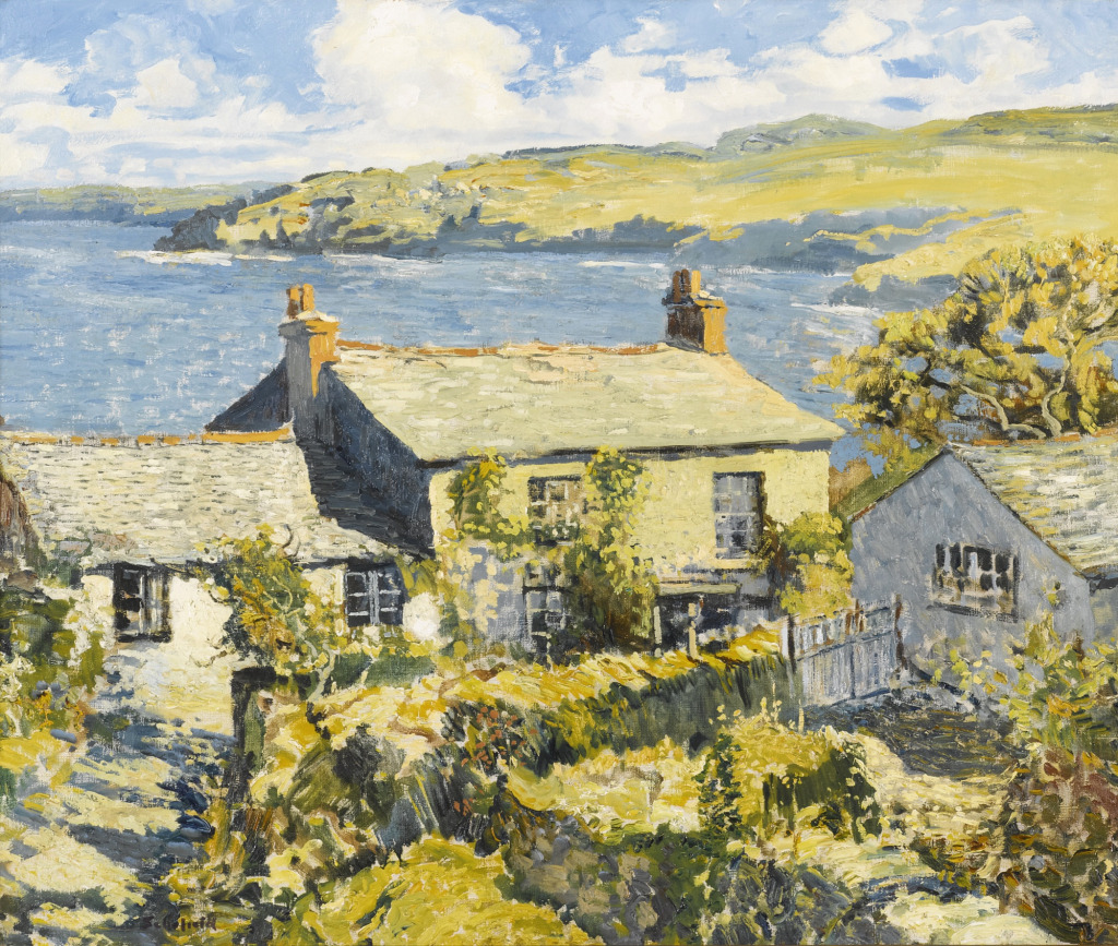 Cliff Farm, Cornwall jigsaw puzzle in Piece of Art puzzles on TheJigsawPuzzles.com