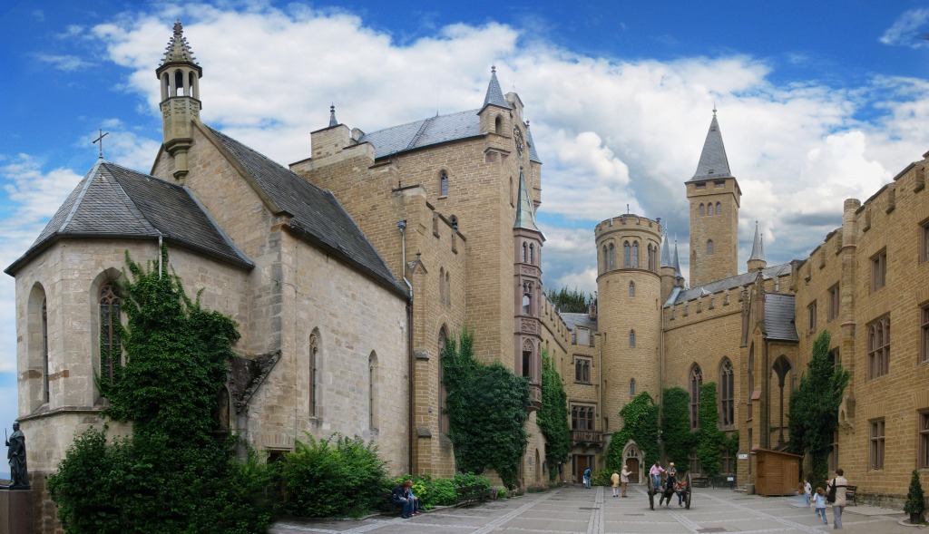 Hohenzollern Castle jigsaw puzzle in Castles puzzles on TheJigsawPuzzles.com