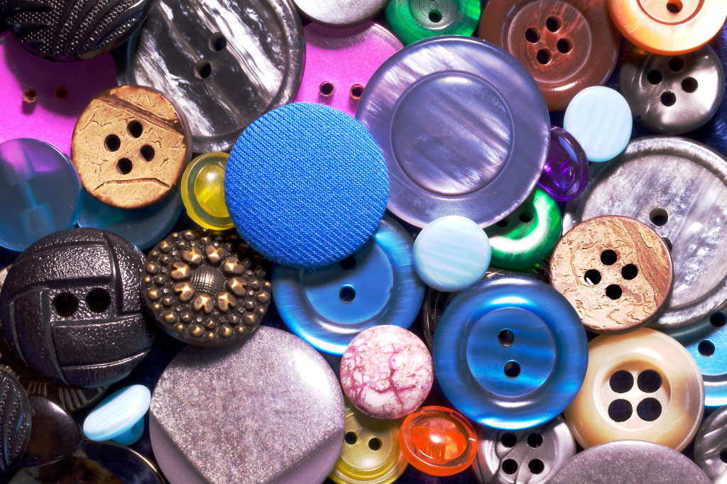 Mixed Colorful Buttons jigsaw puzzle in Macro puzzles on TheJigsawPuzzles.com