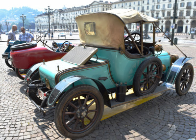 Antique Car Exhibition in Turin, Italy jigsaw puzzle in Cars & Bikes