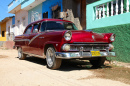 Vintage Car in Trinidad, Cuba
