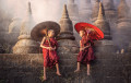 Little Monks in Myanmar