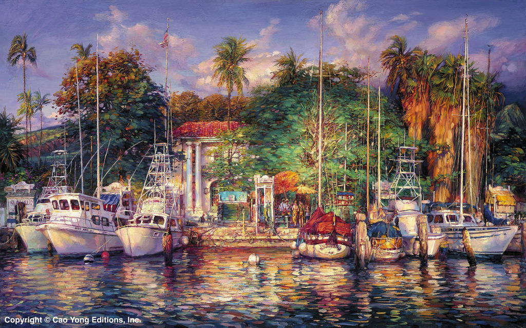 Cao Yong Hawaii series jigsaw puzzle in Randi Lothamer puzzles on TheJigsawPuzzles.com