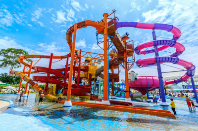 Cartoon Network Amazone Water Park, Thailand jigsaw puzzle in Puzzle of ...