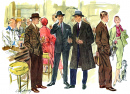 1954 Fashion Illustration