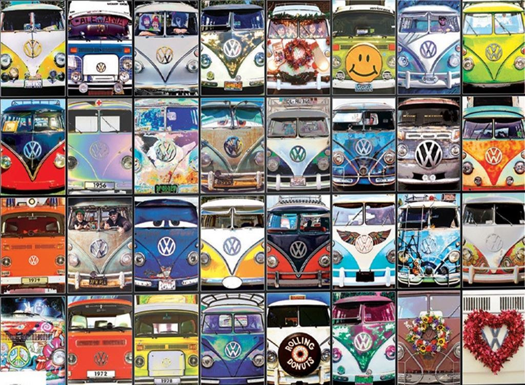 VW Cool Faces jigsaw puzzle in Joe Hayes puzzles on TheJigsawPuzzles.com