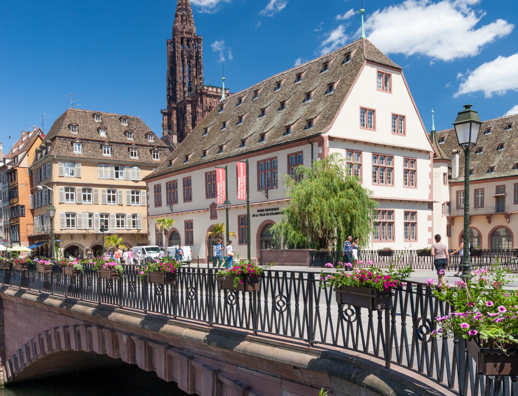 Strasbourg, Alsace, France jigsaw puzzle in Ponts puzzles on TheJigsawPuzzles.com