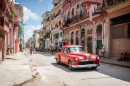 Classic American Car in Havana, Cuba