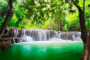 Huay Mae Kamin Waterfall, Thailand
