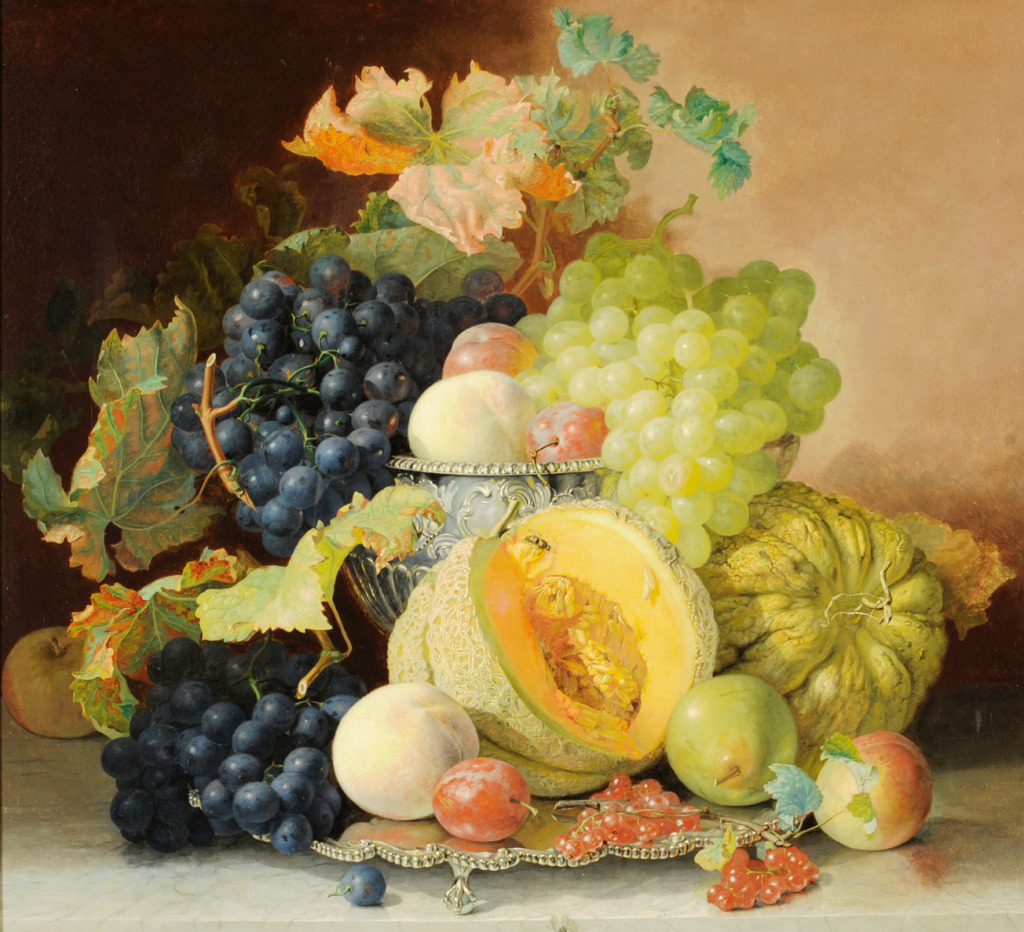Still Life of Fruit jigsaw puzzle in Fruits & Veggies puzzles on TheJigsawPuzzles.com