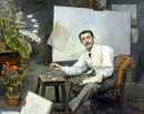 Self-portrait of the Artist in His Studio