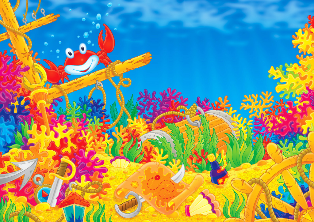 Korallenriff-Szene jigsaw puzzle in Unter dem Meer puzzles on TheJigsawPuzzles.com