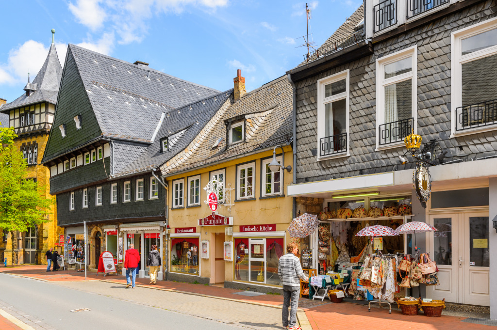 Goslar, Allemagne jigsaw puzzle in Paysages urbains puzzles on TheJigsawPuzzles.com