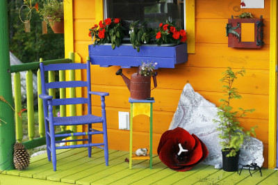 Decorated Porch jigsaw puzzle in Puzzle of the Day puzzles on ...
