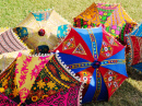 Colorful Umbrellas in Rajasthan, India