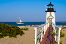 Brant Point Lighthouse in Nantucket