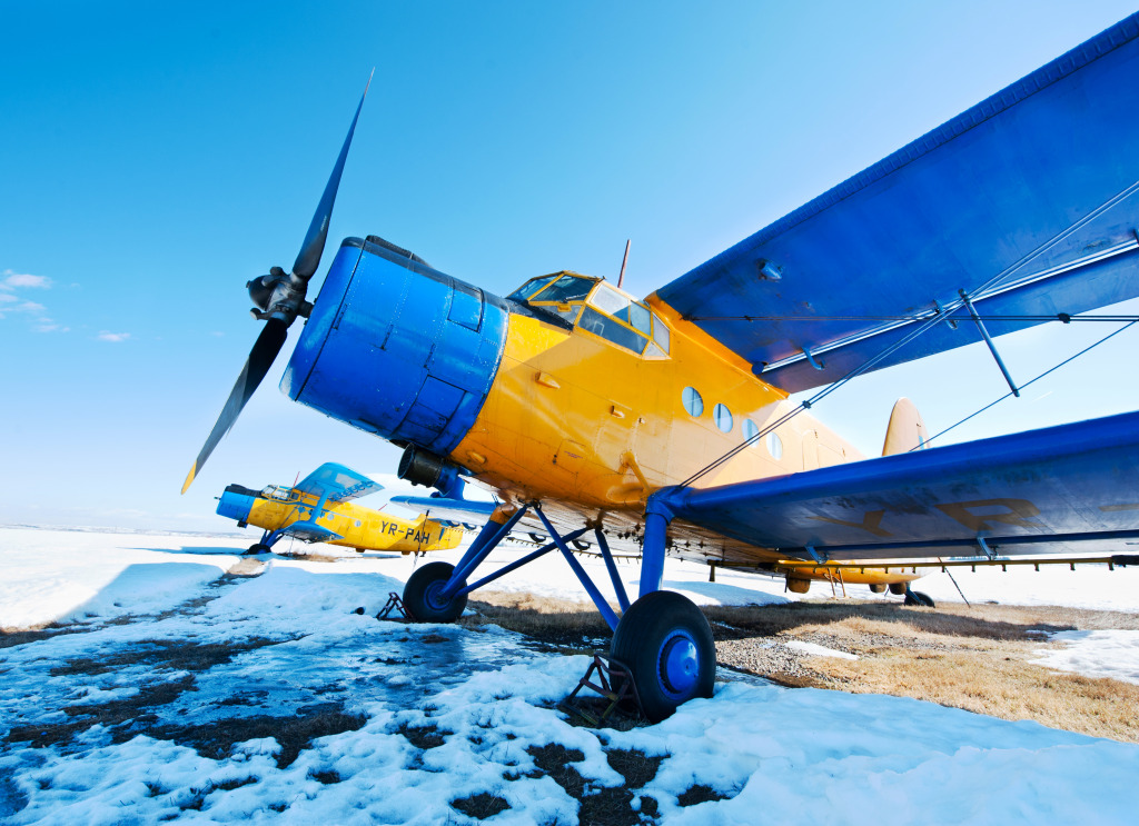 Old Airplane jigsaw puzzle in Aviation puzzles on TheJigsawPuzzles.com