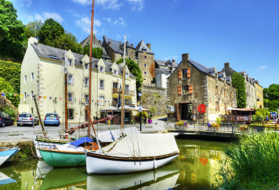 La Roche-Bernard, France jigsaw puzzle in Street View puzzles on ...