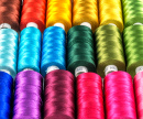 Colorful Spools of Thread