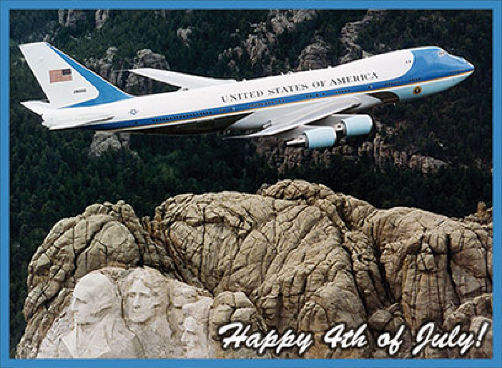 2017-air-force-one jigsaw puzzle in Janice Balcom puzzles on TheJigsawPuzzles.com