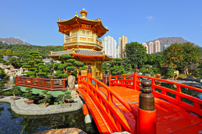 Nan Lian Garden, Hong Kong jigsaw puzzle in Bridges puzzles on ...