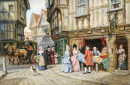 A Busy Street Scene