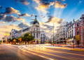 Madrid, Spain Cityscape