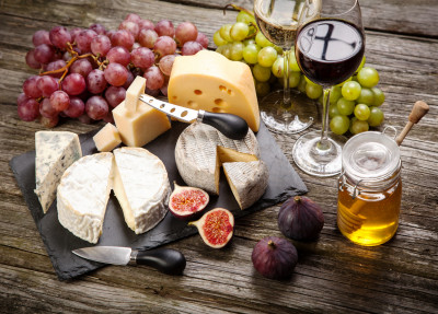 Assortment of Cheese and Fruits jigsaw puzzle in Food & Bakery puzzles ...