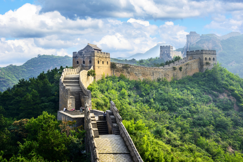 The Great Wall of China jigsaw puzzle in Great Sightings puzzles on TheJigsawPuzzles.com