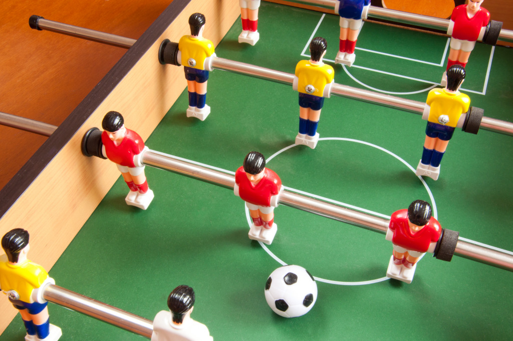 Tischfussball jigsaw puzzle in Makro puzzles on TheJigsawPuzzles.com