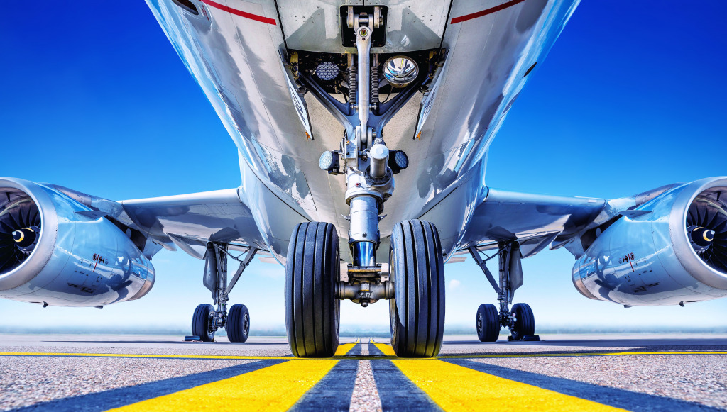 Landing Gear jigsaw puzzle in Aviation puzzles on TheJigsawPuzzles.com