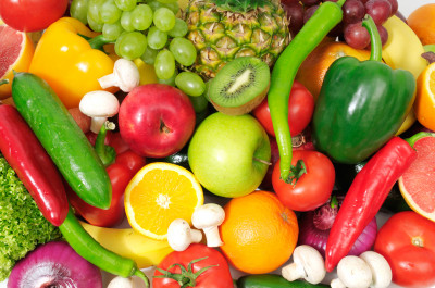 Fresh Fruits And Vegetables Jigsaw Puzzle In Fruits & Veggies Puzzles 