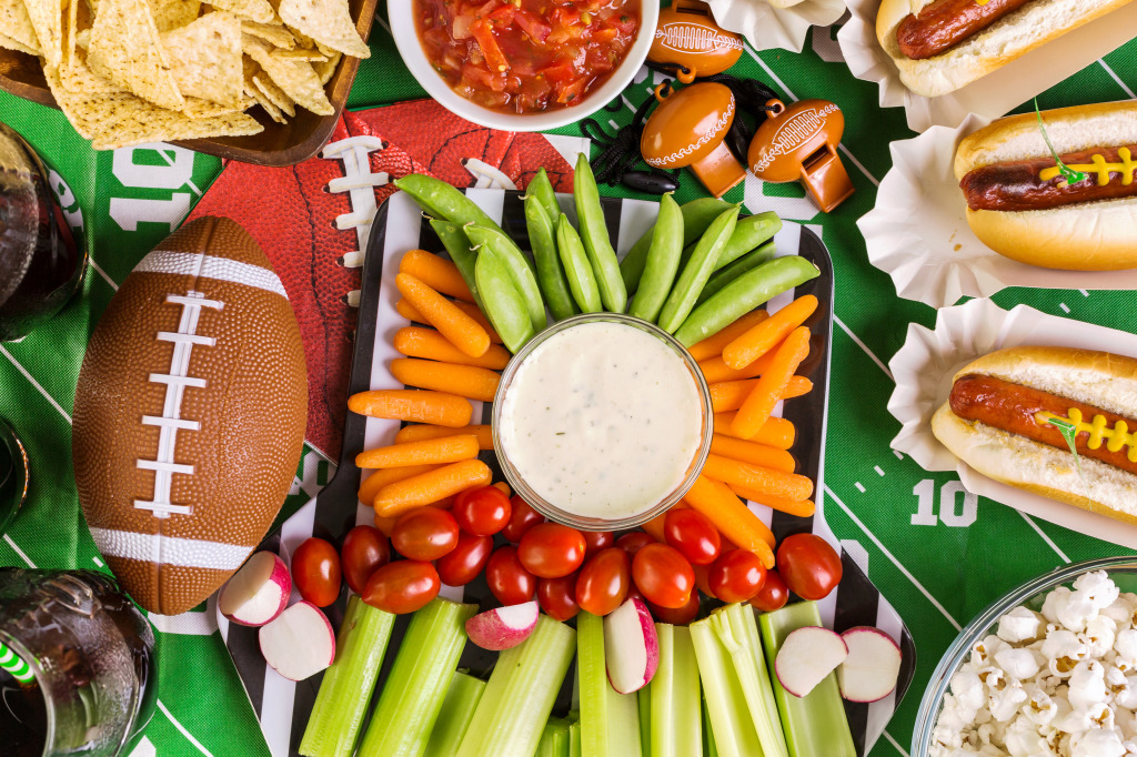 Football Party Appetizers jigsaw puzzle in Food & Bakery puzzles on ...