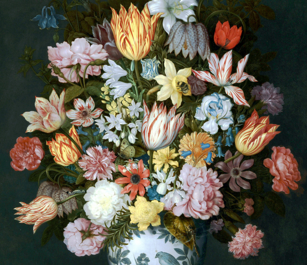 Still Life of Flowers jigsaw puzzle in Flowers puzzles on TheJigsawPuzzles.com