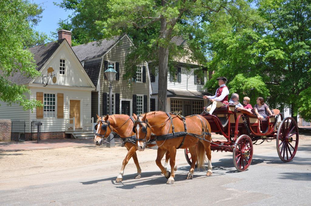 Colonial Williamsburg, Virginia jigsaw puzzle in Puzzle des Tages puzzles on TheJigsawPuzzles.com