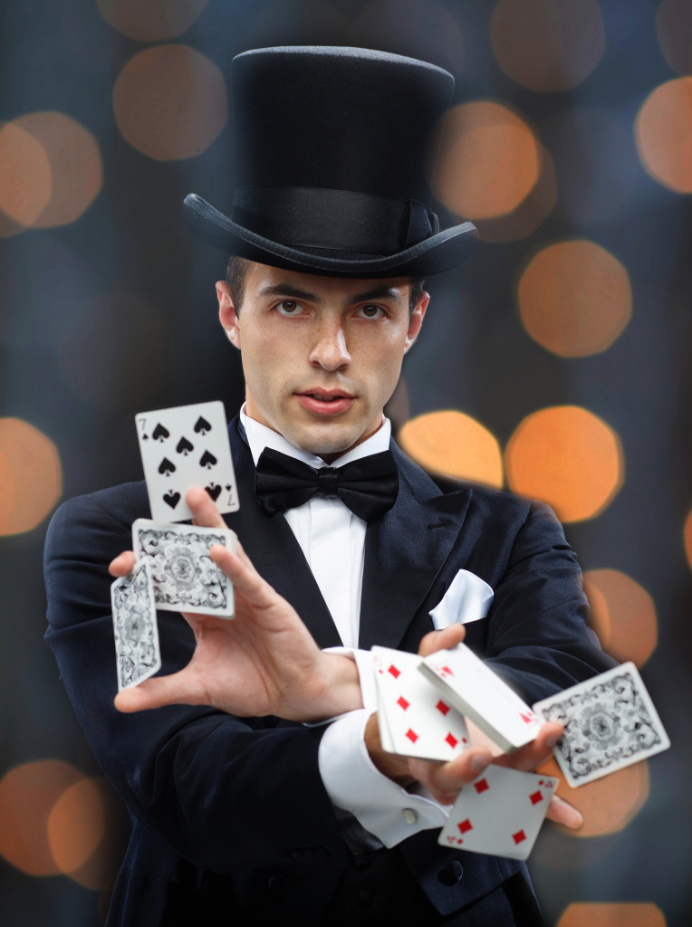Magician jigsaw puzzle in People puzzles on TheJigsawPuzzles.com