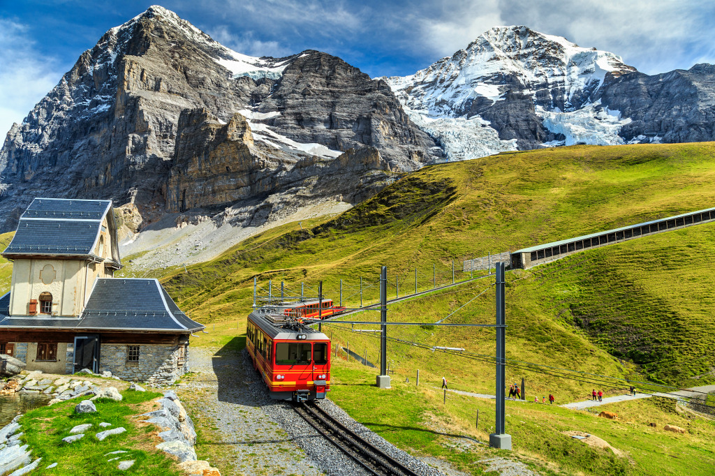 Jungfraujoch Station, Switzerland jigsaw puzzle in Great Sightings puzzles on TheJigsawPuzzles.com