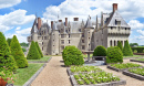 Garden and Chateau Langeais, Loire Valley, France